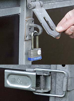 Lockable Lid & strong Latches
