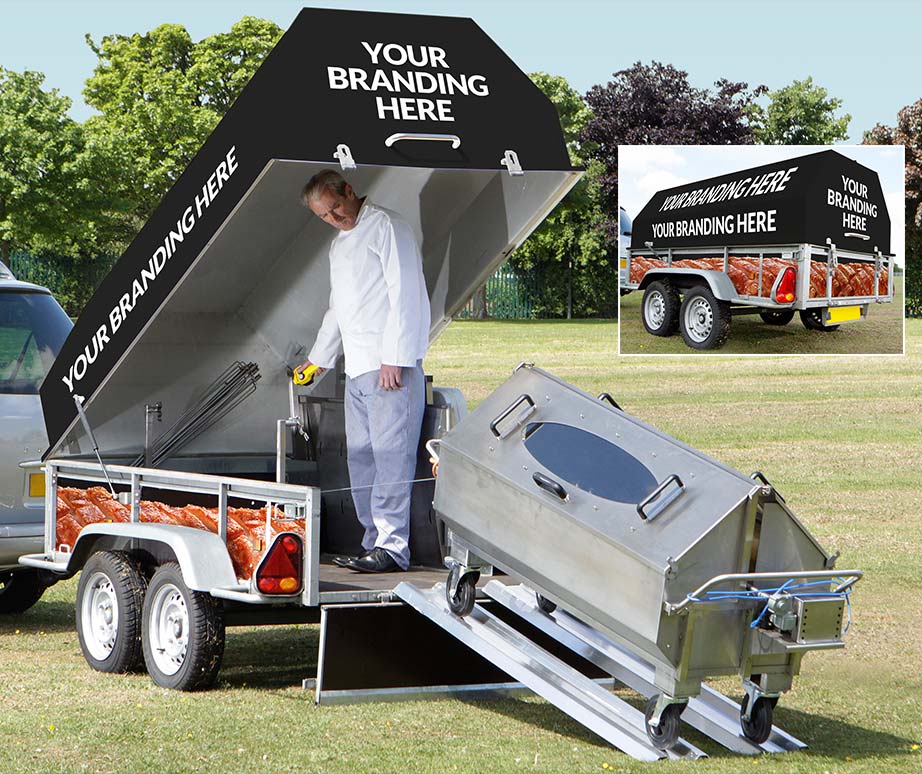 The Elite Trailer - Arrive in style while advertising your business
